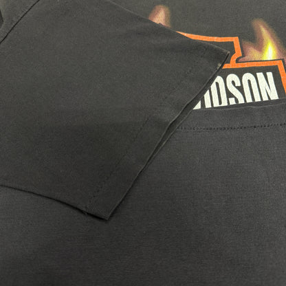 【HARLEY-DAVIDSON】ハーレーダビッドソン "BAR & SHIELD FLAME" 90's Vintage Tシャツ