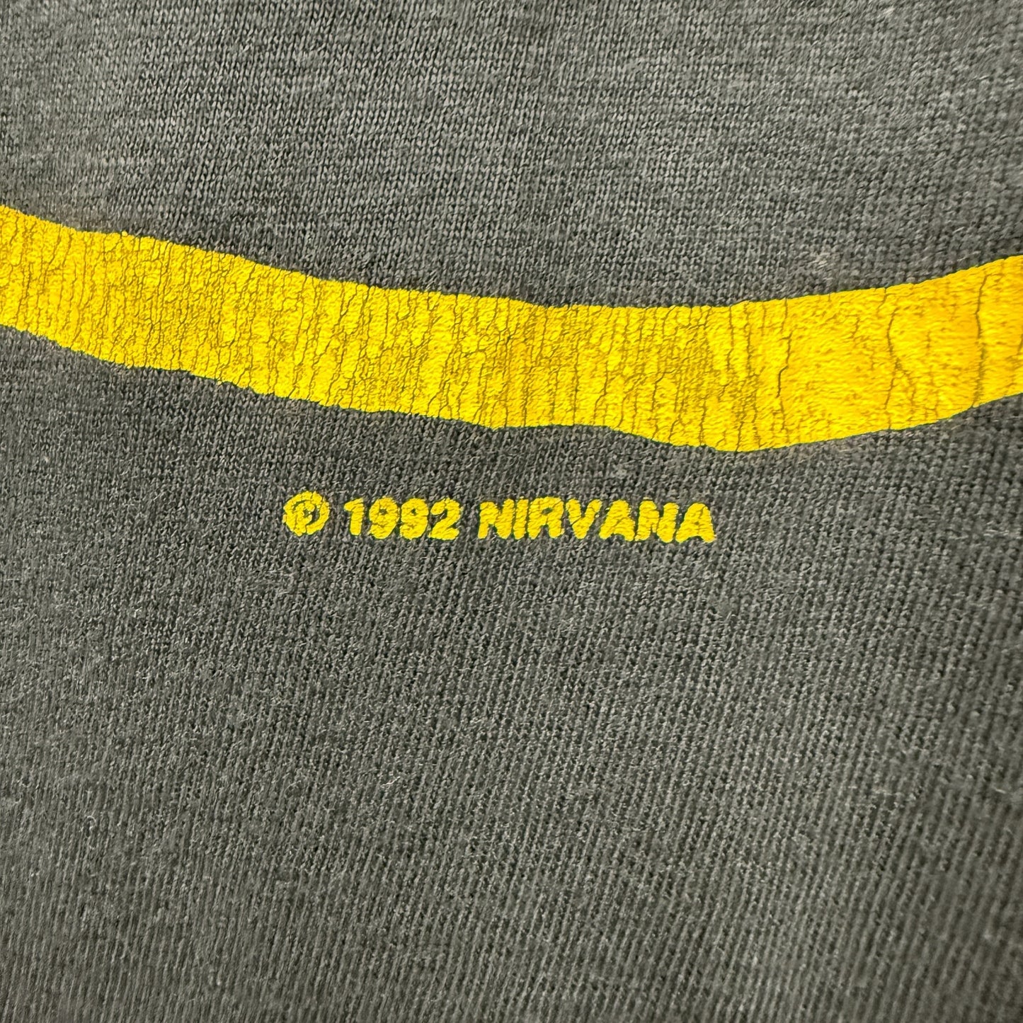 【NIRVANA】ニルヴァーナ SMILE スマイル ユーロ  Vintage  Tシャツ