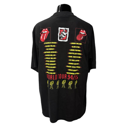 【THE ROLLING STONES】ザ・ローリング・ストーンズ "VOODOO LOUNGE WORLD TOUR 94/95" 90's Vintage Tシャツ