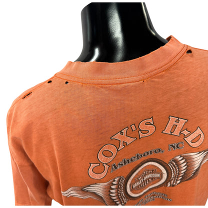 【HARLEY DAVIDSON】ハーレーダビットソン "Cox's Harley-Davidson" Vintage Tシャツ
