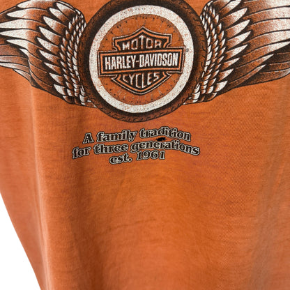【HARLEY DAVIDSON】ハーレーダビットソン "Cox's Harley-Davidson" Vintage Tシャツ