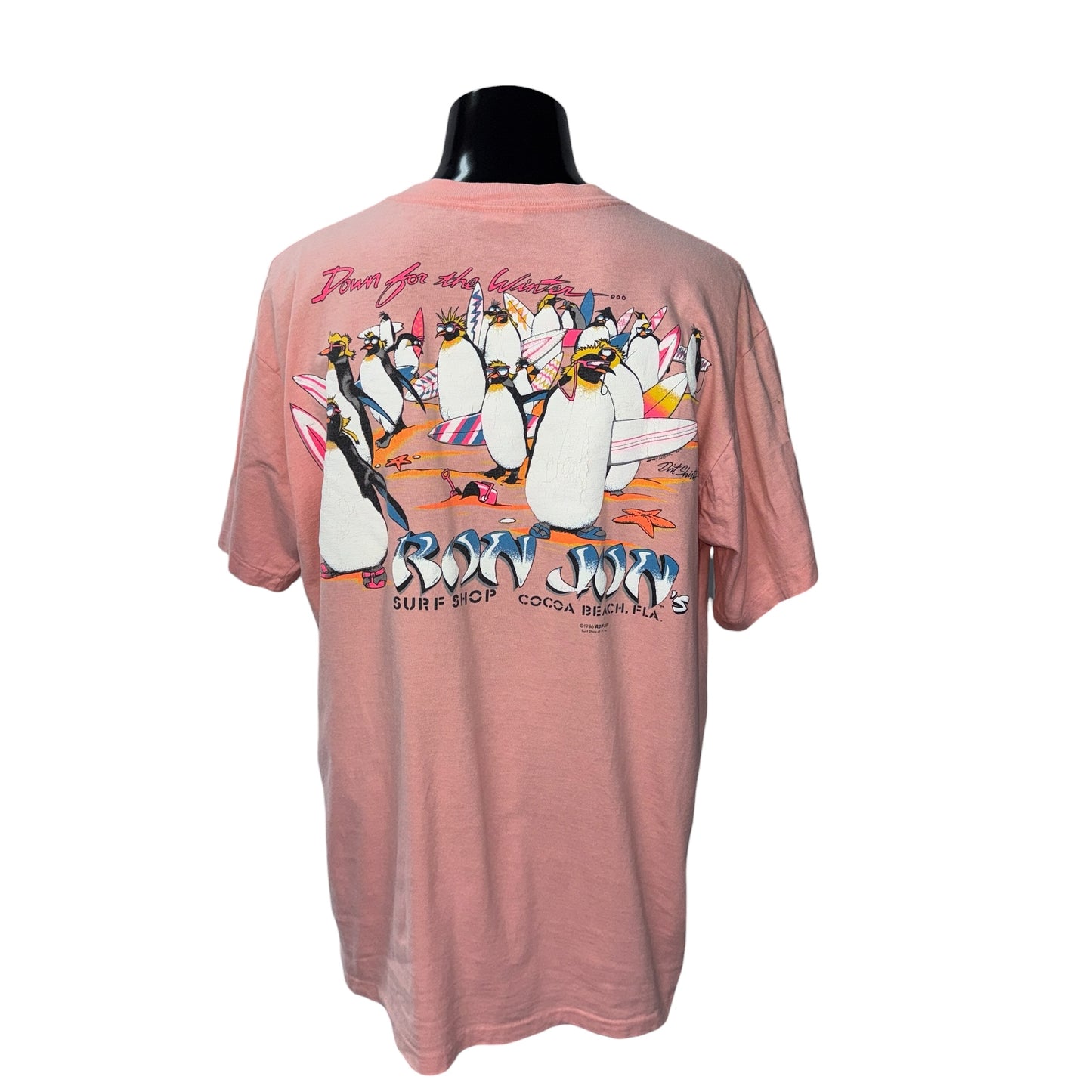 【RON JON】ロンジョン PENGUIN 80’s Vintage Tシャツ