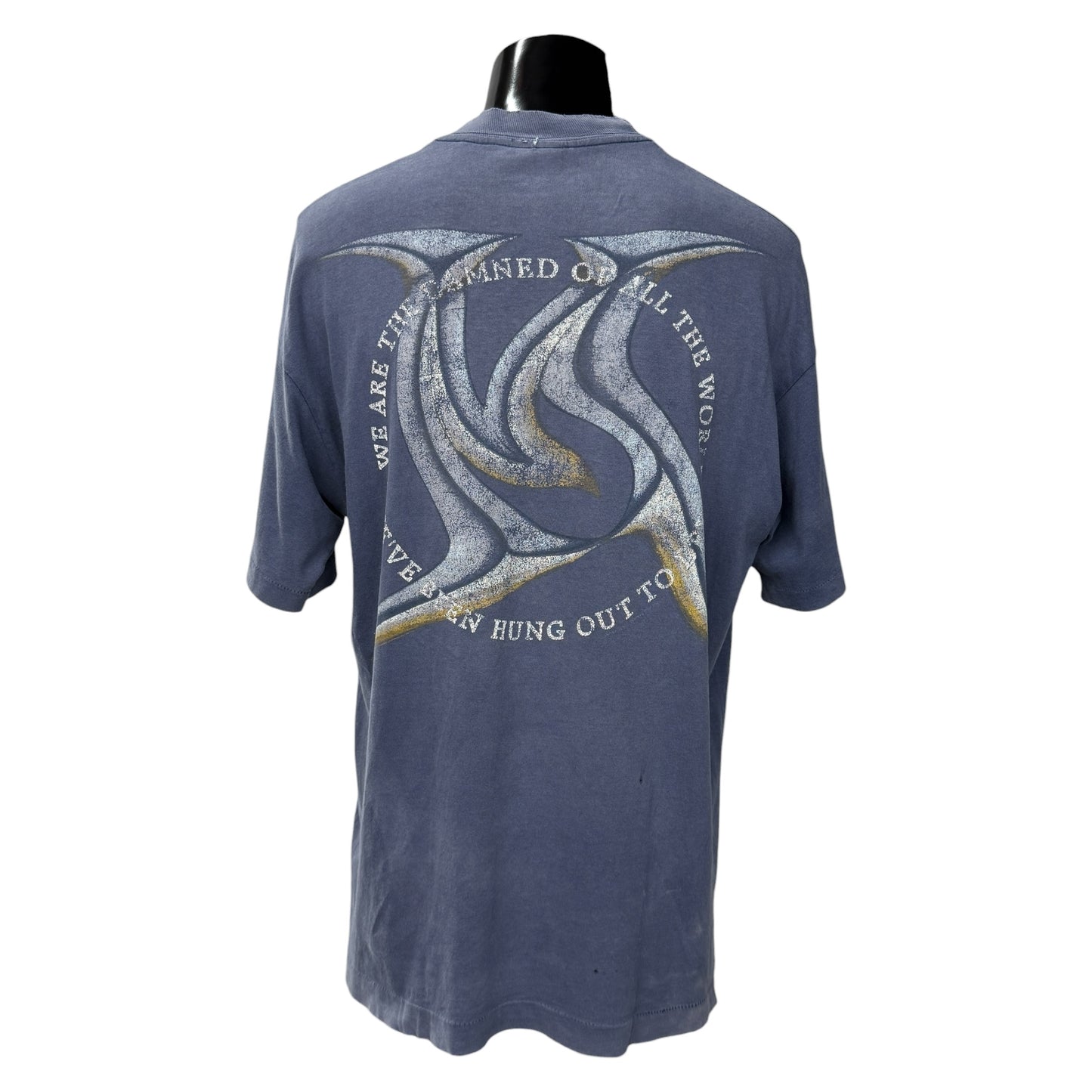 【MEGADETH】メガデス "YOUTHANASIA" NAVY 90s Vintage Tシャツ