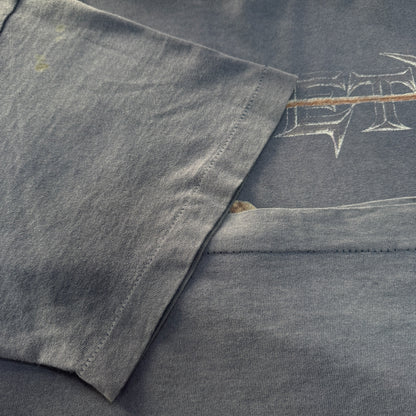 【MEGADETH】メガデス "YOUTHANASIA" NAVY 90s Vintage Tシャツ