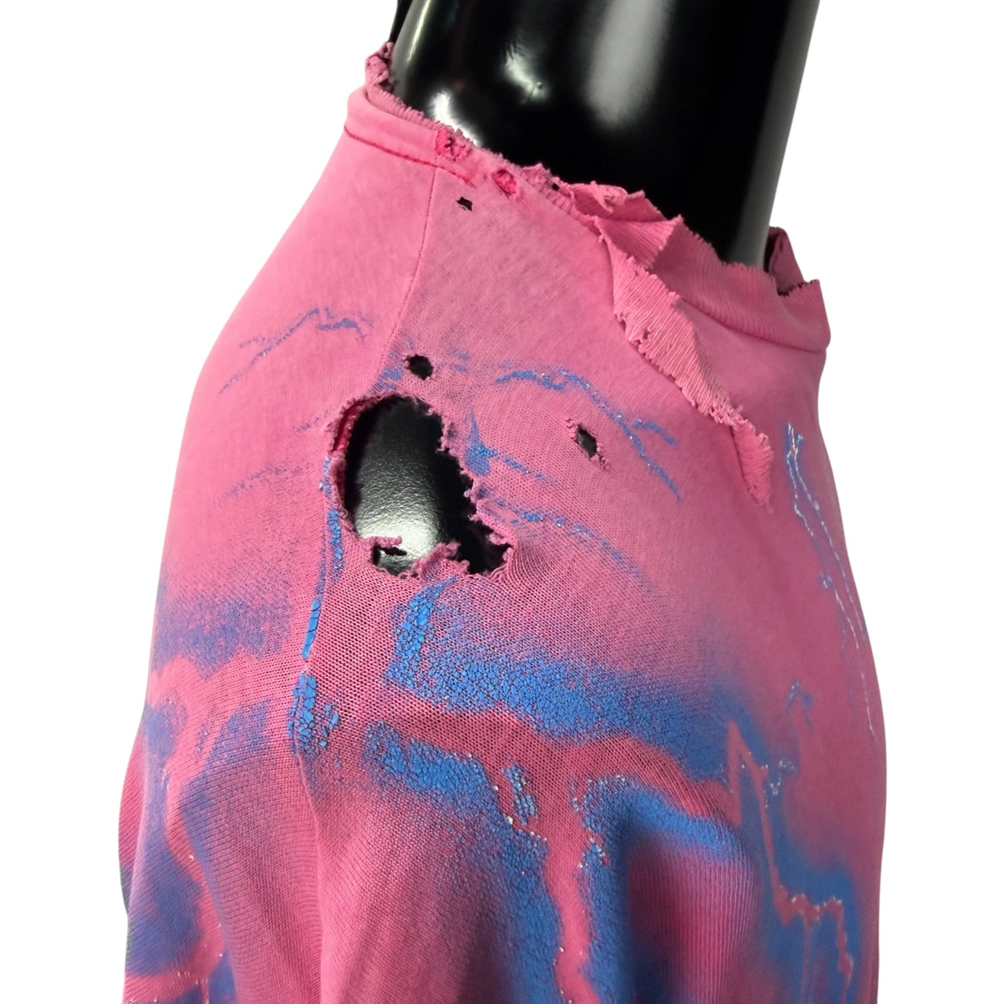 【HARLEY DAVIDSON】ハーレーダビットソン "THUNDER Pattern OVP PINK" Vintage Tシャツ