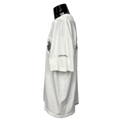 【CHROME HEARTS】オールドネックロゴ "Vine Dagger" ポケット Tシャツ