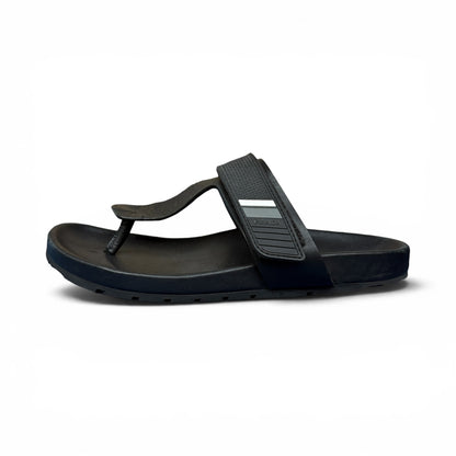 【PRADA】プラダ "2Y3013 ラバーロゴ" レザートングサンダル
