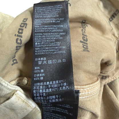 【BALENCIAGA】バレンシアガ "RIPPED OFF BAGGY PANTS" UNISEX ダブルニーパンツ