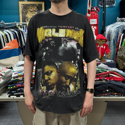 【2PAC / NOTORIOUS B.I.G.】2パック ノトーリアスB.I.G. "STOP THE VIOLENCE" 90's - 00's Vintage Tシャツ
