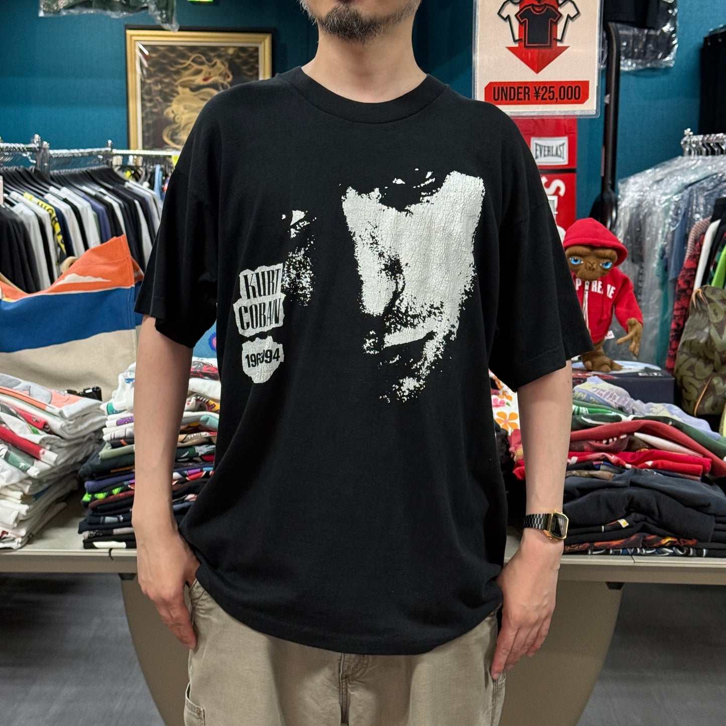 【NIRVANA】ニルヴァーナ カート コバーン “MEMORIAL” 90’s Vintage Tシャツ