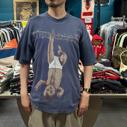【MEGADETH】メガデス "YOUTHANASIA" NAVY 90s Vintage Tシャツ
