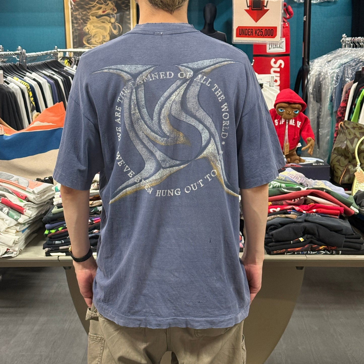 【MEGADETH】メガデス "YOUTHANASIA" NAVY 90s Vintage Tシャツ