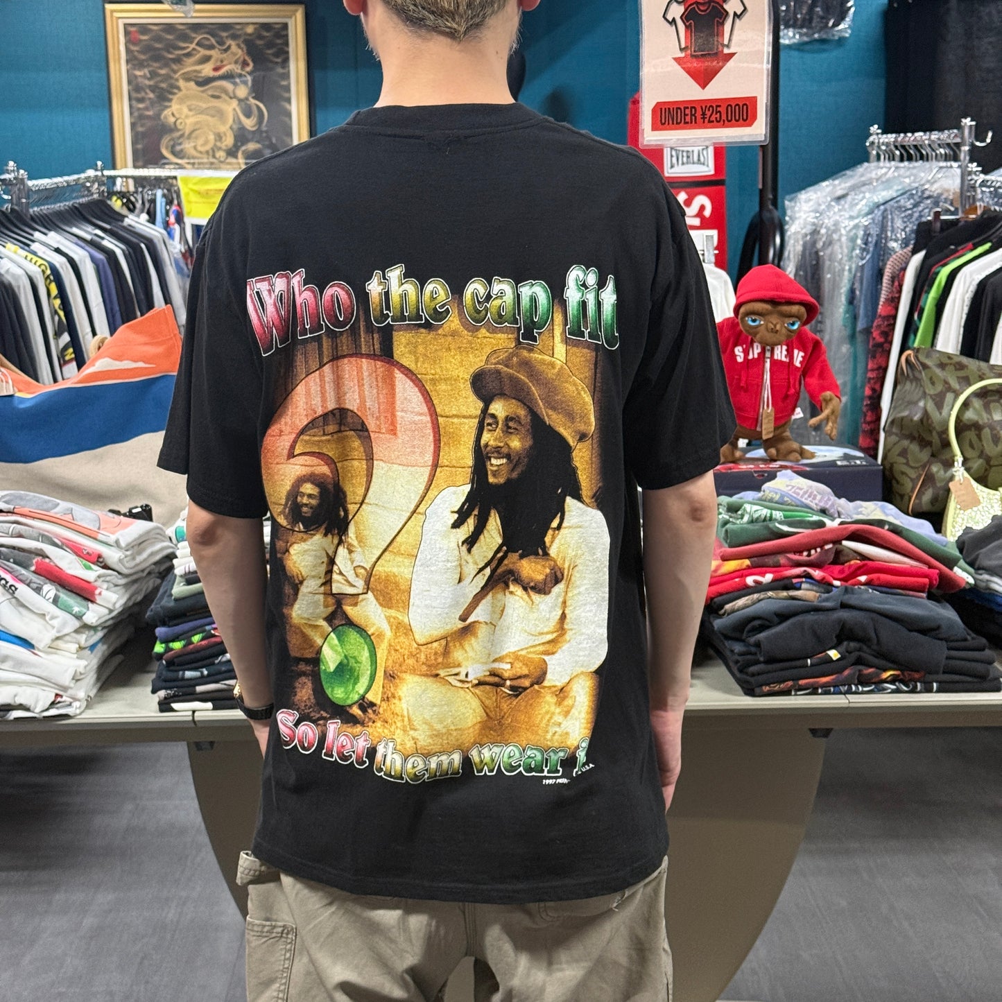 【BOB MARLEY】ボブ・マーリー "Songs Of Freedom" 90s Vintage Tシャツ