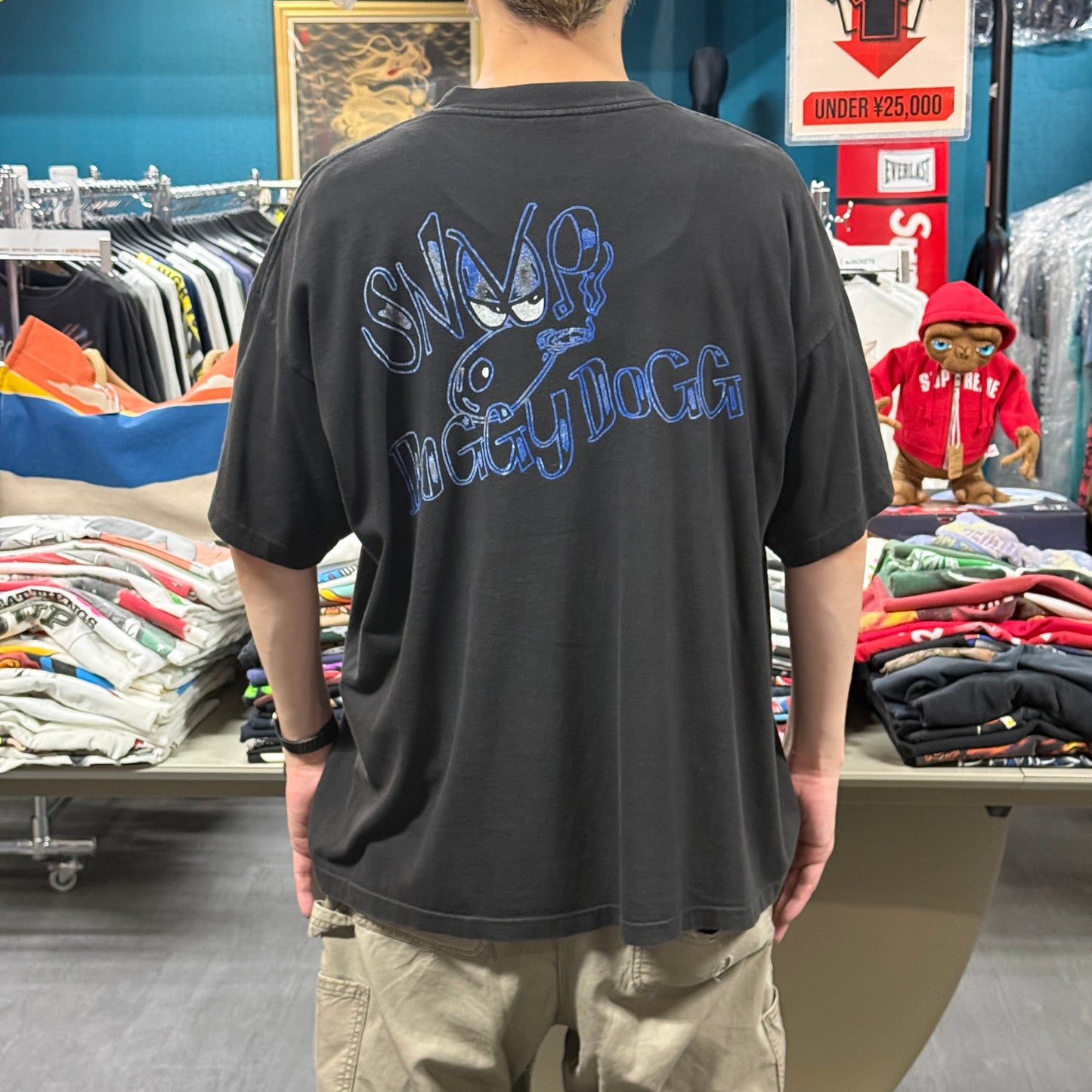【SNOOP DOGGY DOGG】スヌープ ドギー ドッグ "CHARACTER DOG" 90's Vintage Tシャツ
