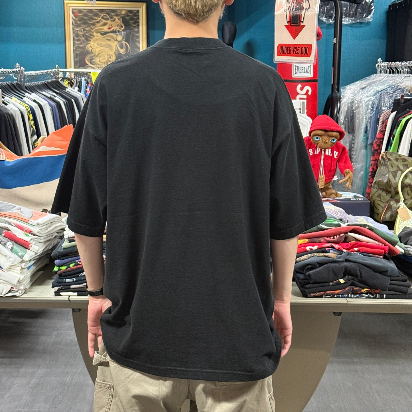 【EDVARD MUNCH】エドヴァルド・ムンク LIQUID BLUE（リキッドブルー）"The Scream" 90's Vintage Tシャツ