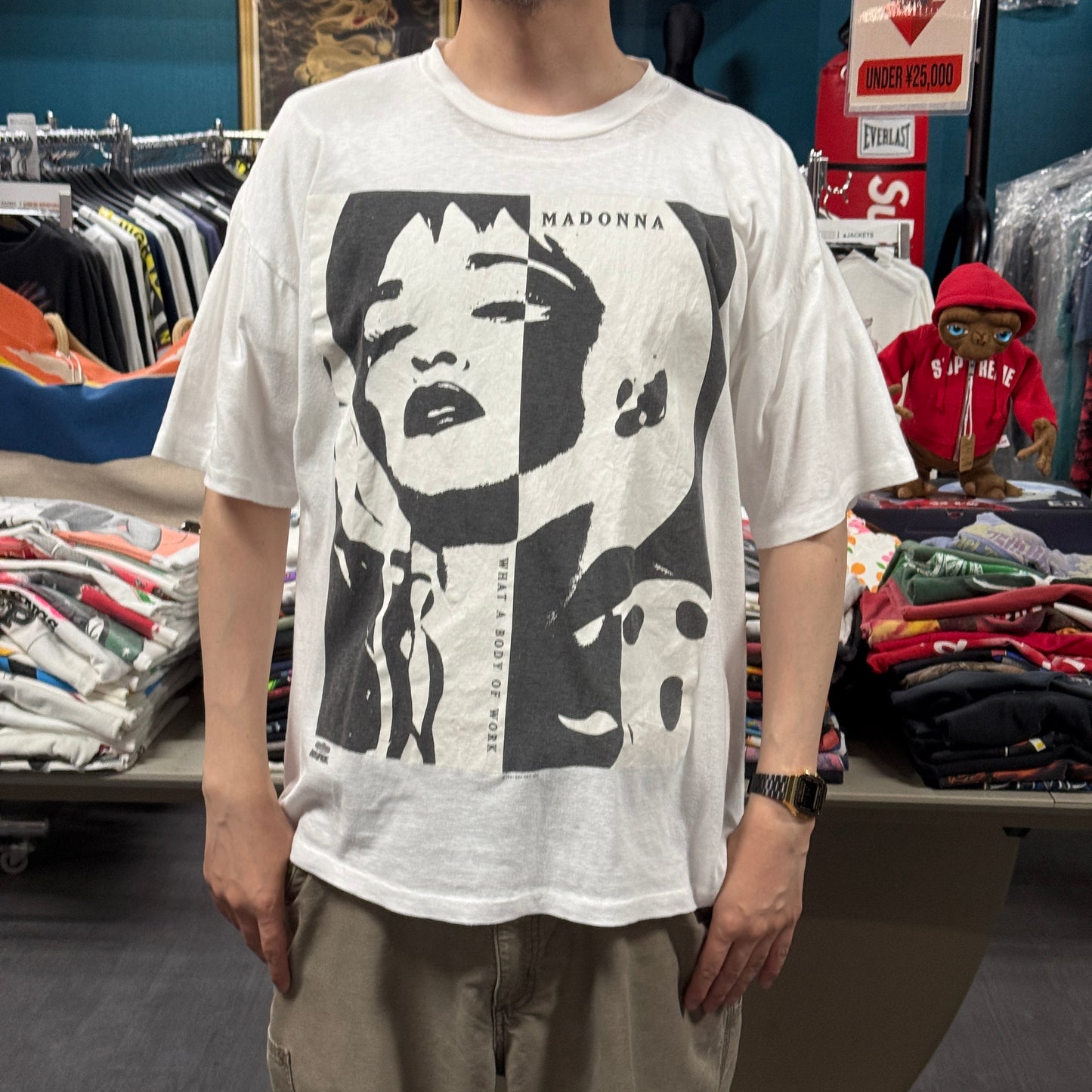 【MADONNA】マドンナ "THE IMMACULATE COLLECTION" 90's Vintage Tシャツ
