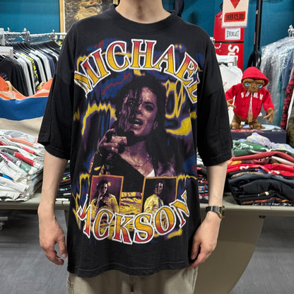 【MICHAEL JACKSON】マイケルジャクソン オーバープリント Vintage Tシャツ
