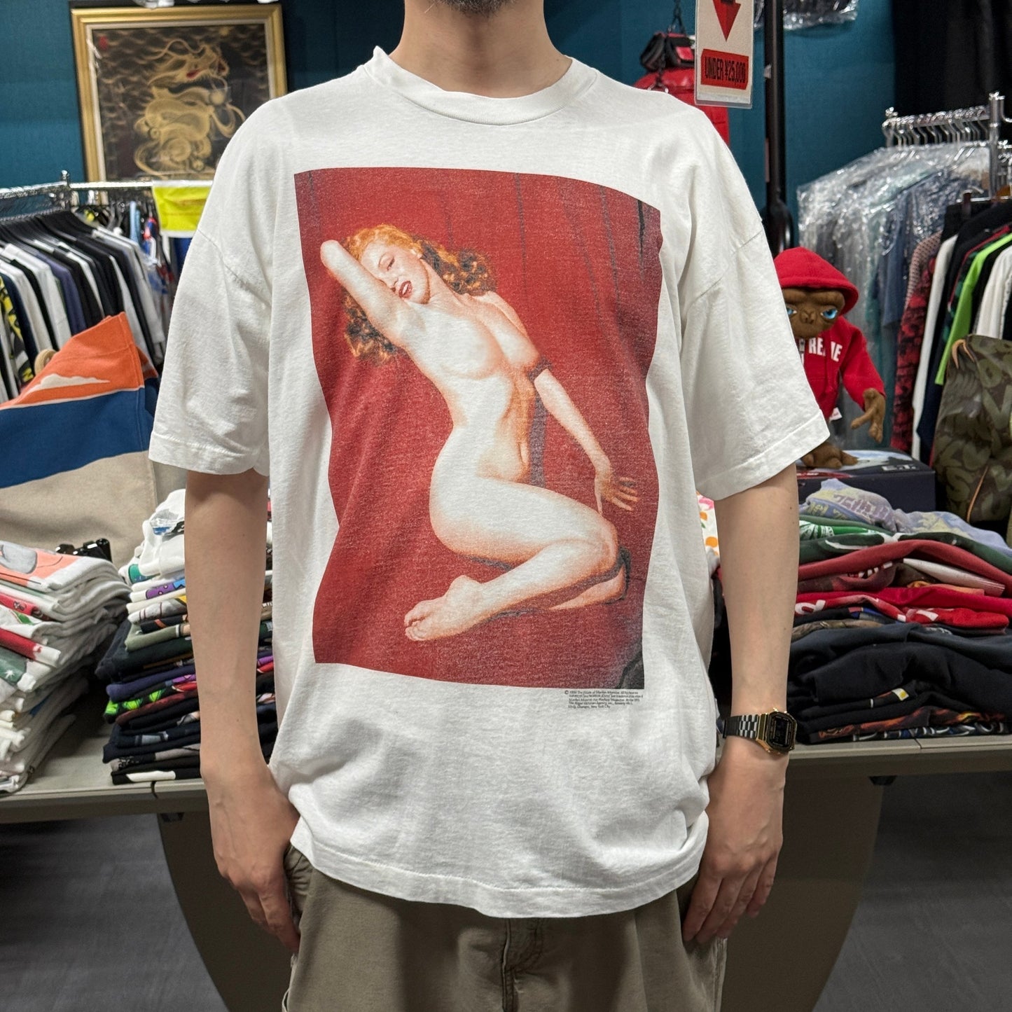 【MARILYN MONROE】マリリン・モンロー "Golden Dreams" 90's Vintage Tシャツ