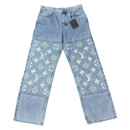 【LOUIS VUITTON】ルイ・ヴィトン "モノグラムスケートデニムパンツ" 25SS デニムパンツ