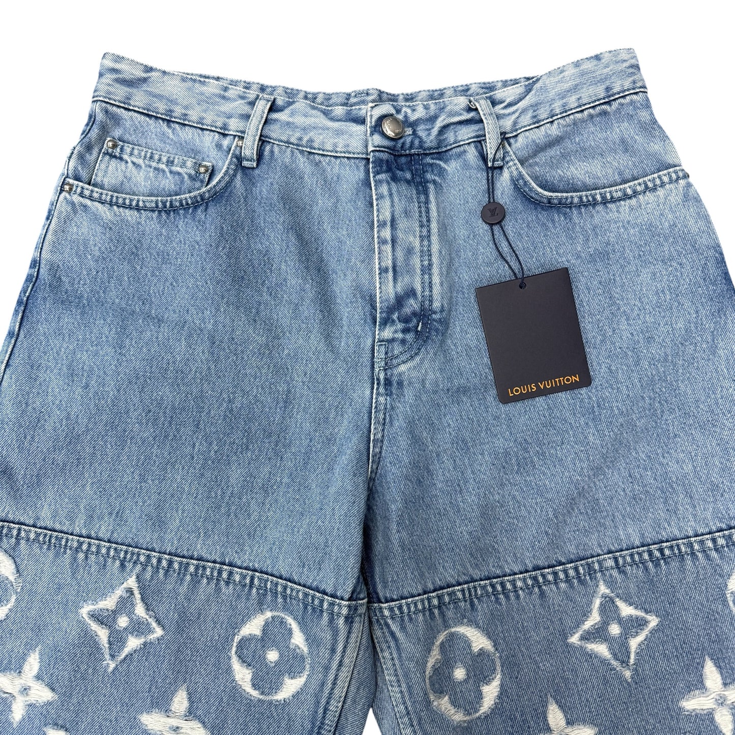 【LOUIS VUITTON】ルイ・ヴィトン "モノグラムスケートデニムパンツ" 25SS デニムパンツ