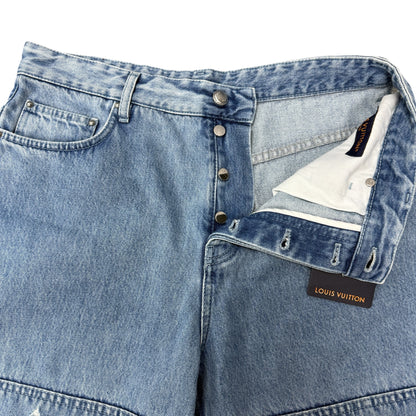 【LOUIS VUITTON】ルイ・ヴィトン "モノグラムスケートデニムパンツ" 25SS デニムパンツ