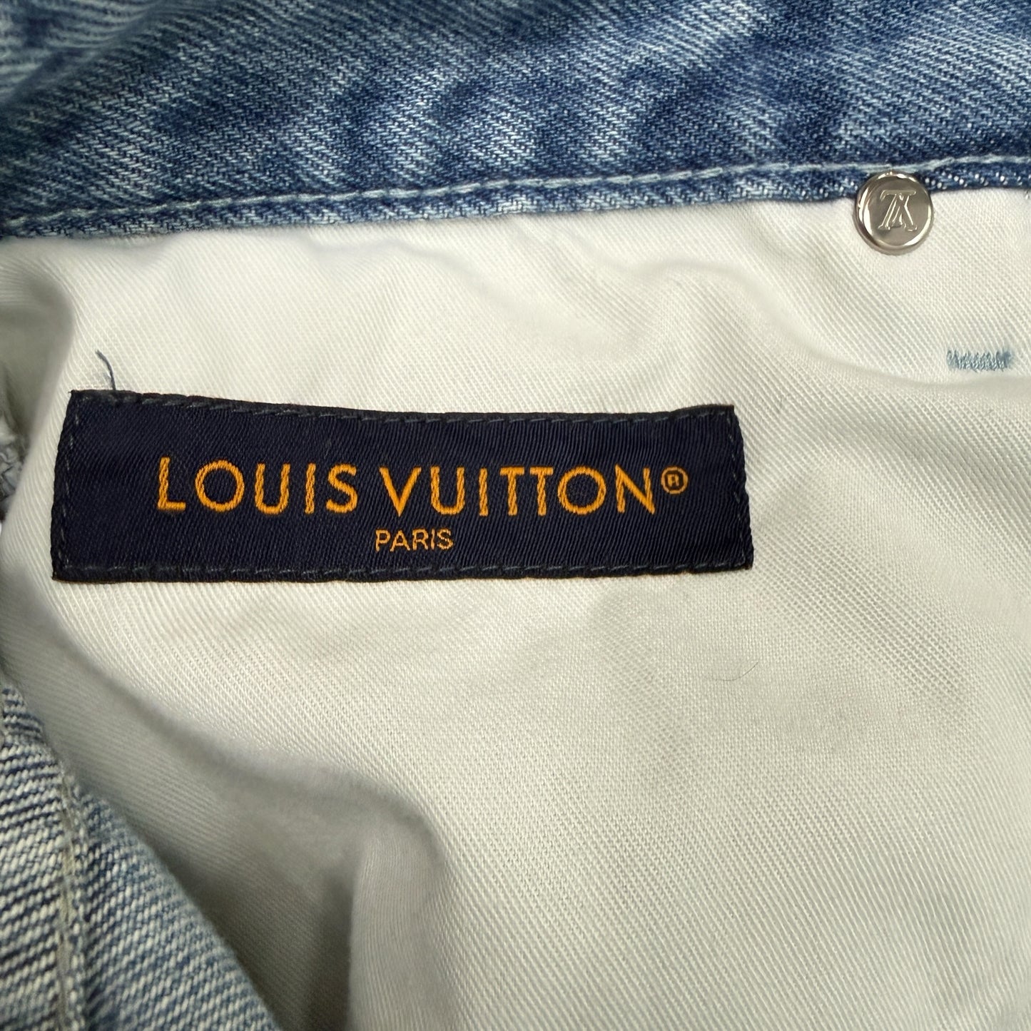 【LOUIS VUITTON】ルイ・ヴィトン "モノグラムスケートデニムパンツ" 25SS デニムパンツ