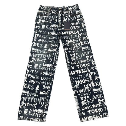 【LOUIS VUITTON】ルイ・ヴィトン "NIGO×Pharrell" 25AW デニムスケートパンツ