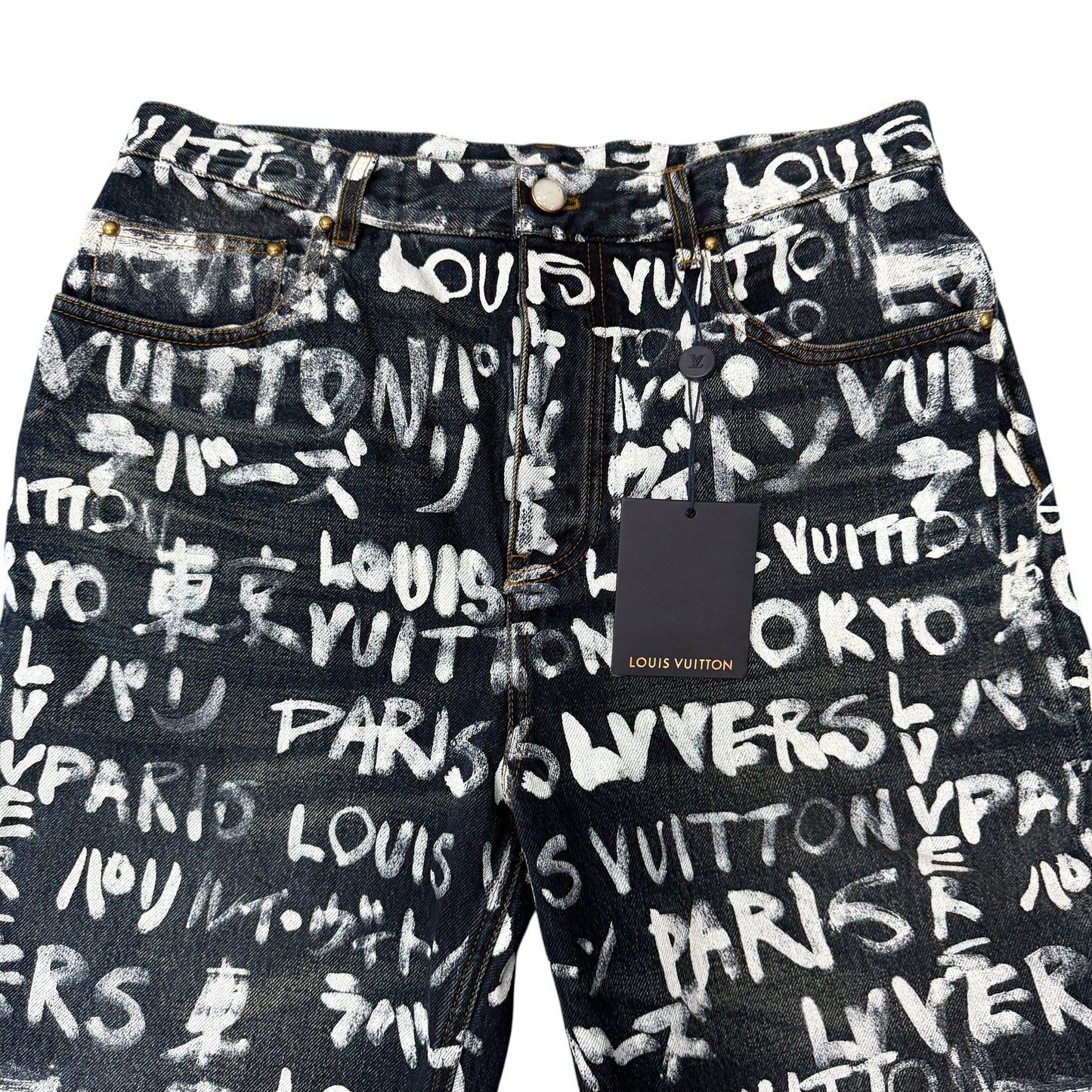 【LOUIS VUITTON】ルイ・ヴィトン "NIGO×Pharrell" 25AW デニムスケートパンツ