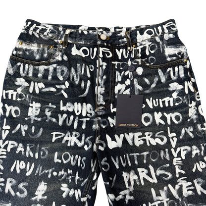 【LOUIS VUITTON】ルイ・ヴィトン "NIGO×Pharrell" 25AW デニムスケートパンツ