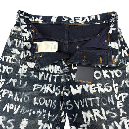 【LOUIS VUITTON】ルイ・ヴィトン "NIGO×Pharrell" 25AW デニムスケートパンツ