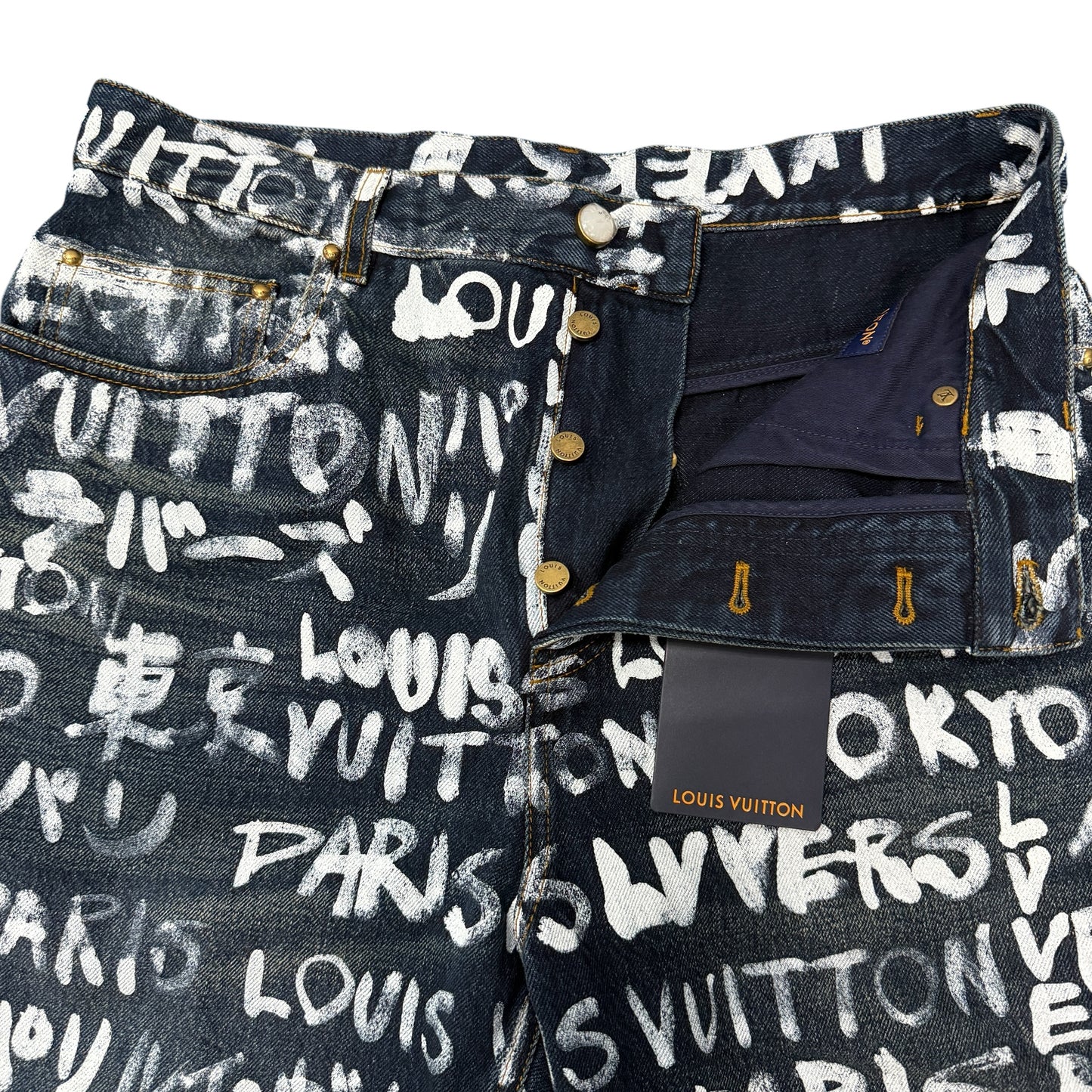 【LOUIS VUITTON】ルイ・ヴィトン "NIGO×Pharrell" 25AW デニムスケートパンツ