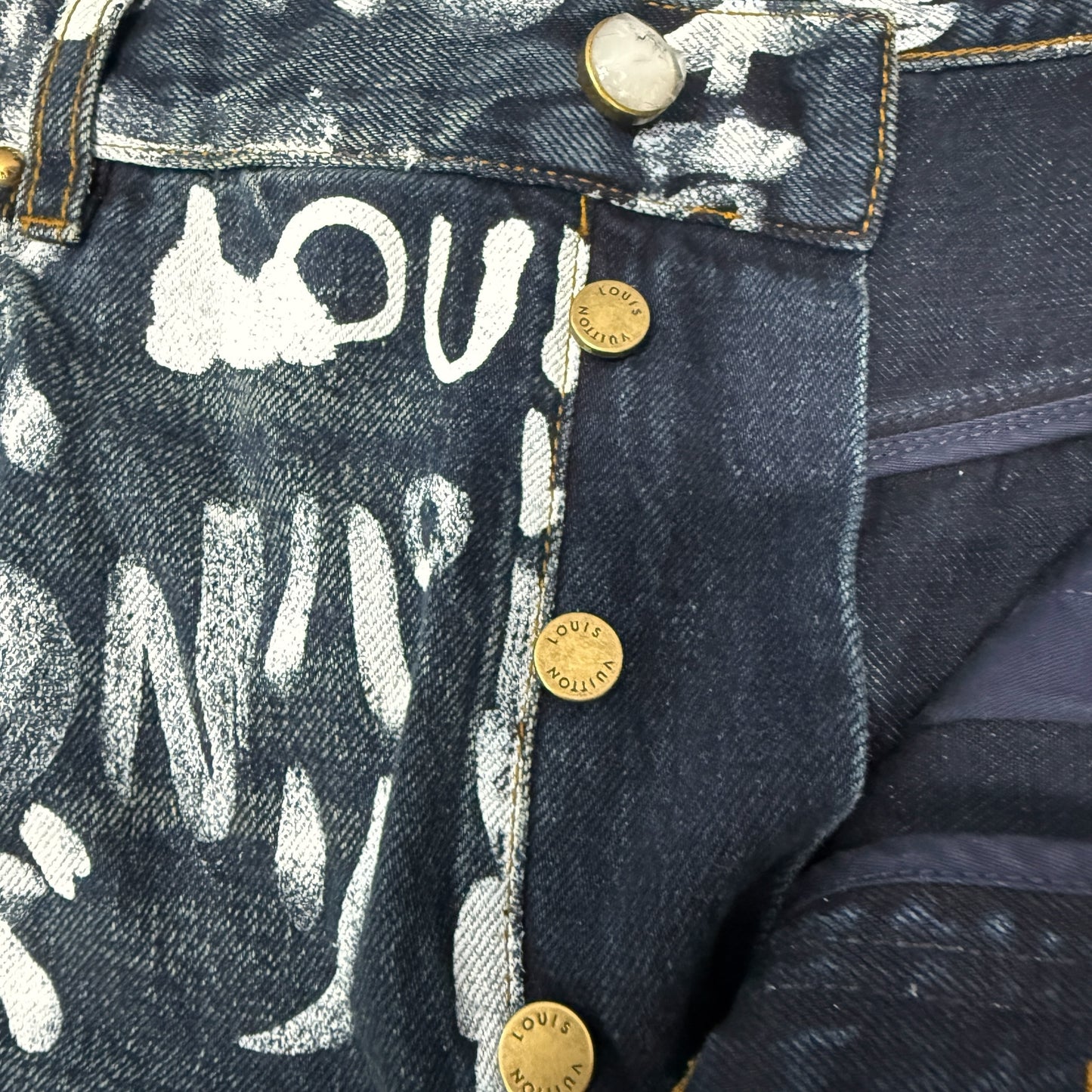 【LOUIS VUITTON】ルイ・ヴィトン "NIGO×Pharrell" 25AW デニムスケートパンツ