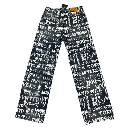 【LOUIS VUITTON】ルイ・ヴィトン "NIGO×Pharrell" 25AW デニムスケートパンツ