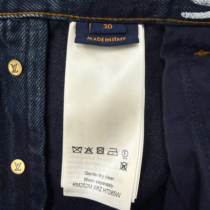 【LOUIS VUITTON】ルイ・ヴィトン "NIGO×Pharrell" 25AW デニムスケートパンツ