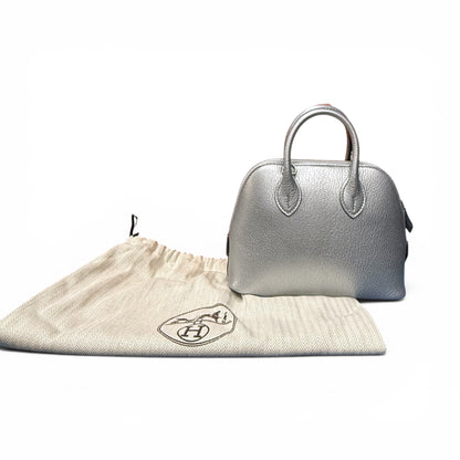 【HERMES】エルメス "ボリード1923 ミニ" 2026年 G刻印 シェーブルシャムキラ アルジャン