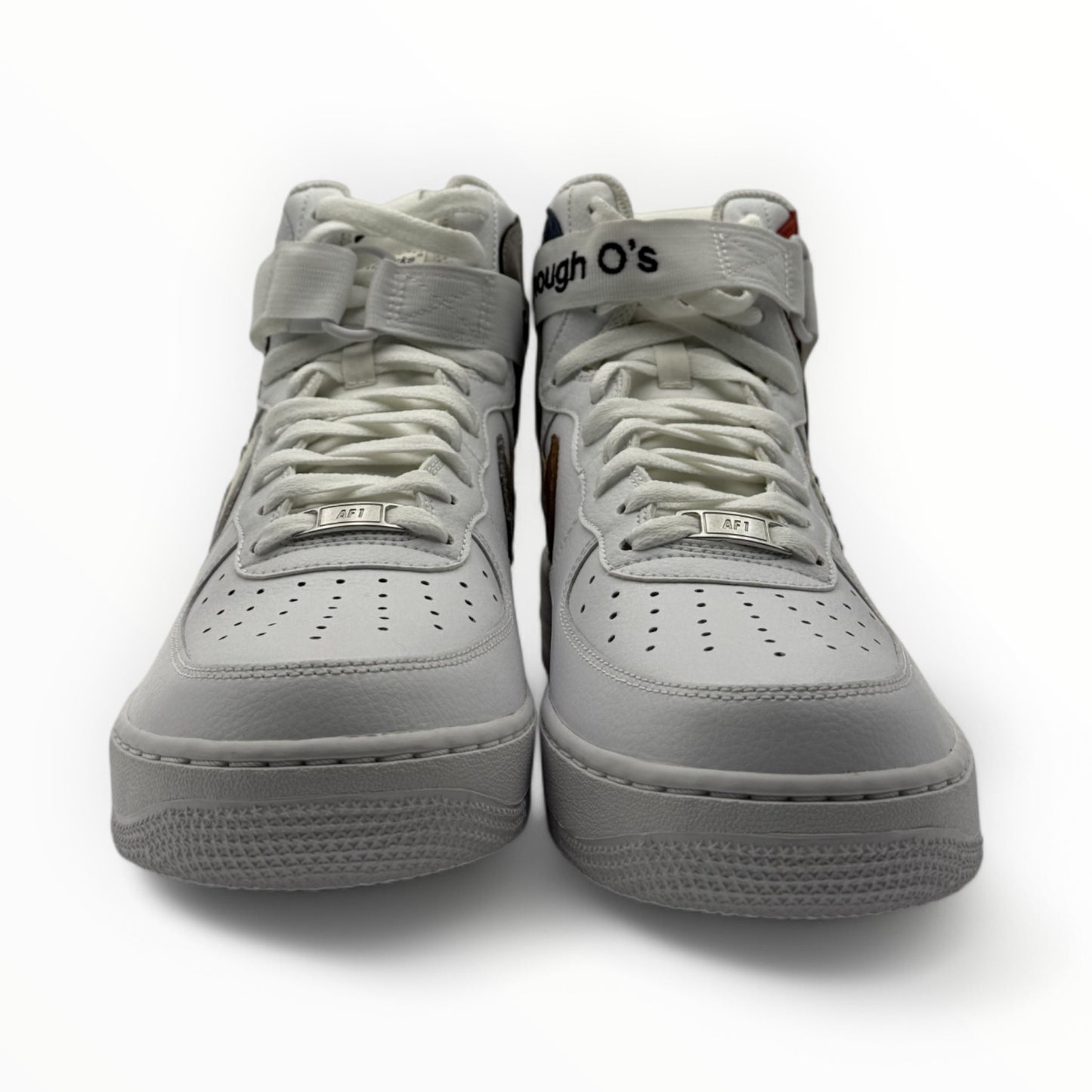 【NIKE】ナイキ John Geiger（ジョン・ガイガー）/Misplaced Checks Hi/Air Force 1/カスタムスニーカー/ ハイカットスニーカー