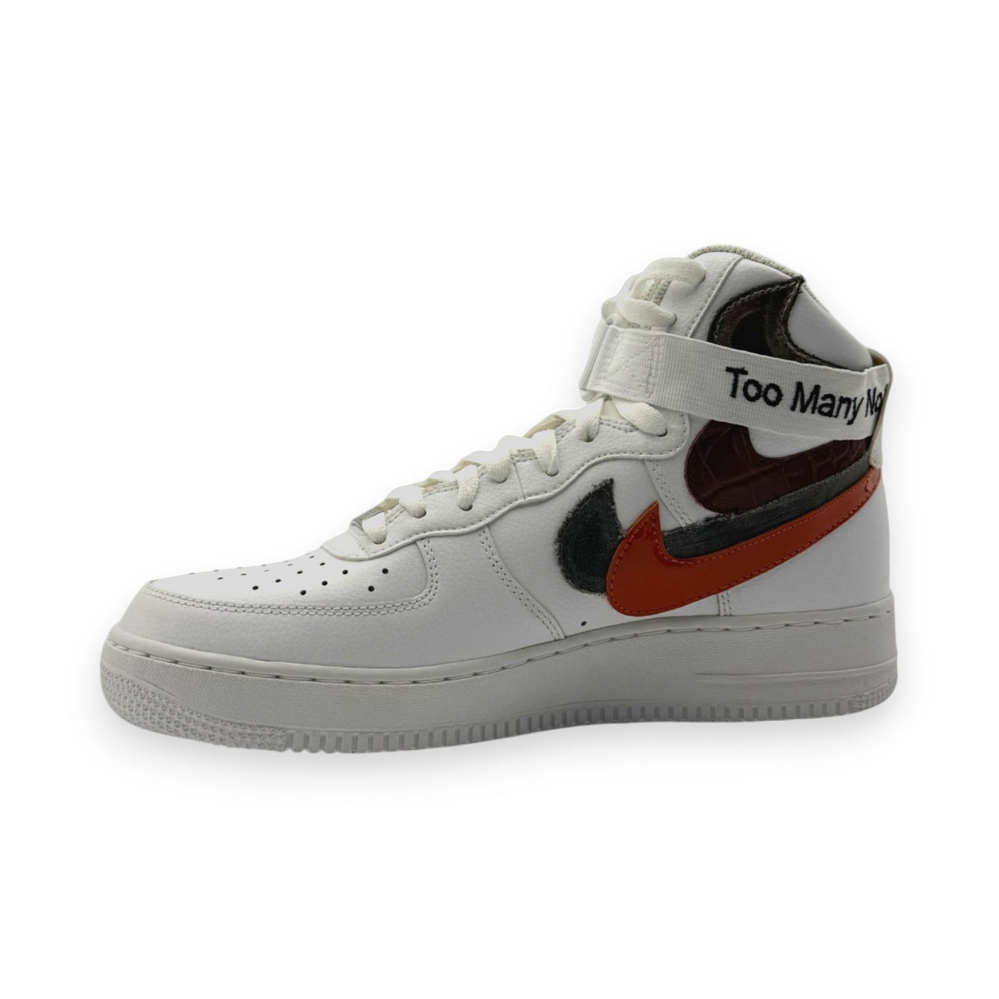 【NIKE】ナイキ John Geiger（ジョン・ガイガー）/Misplaced Checks Hi/Air Force 1/カスタムスニーカー/ ハイカットスニーカー