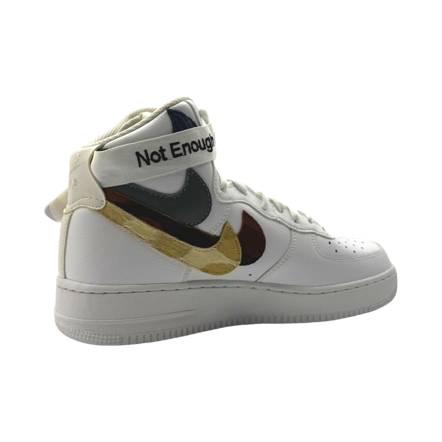 【NIKE】ナイキ John Geiger（ジョン・ガイガー）/Misplaced Checks Hi/Air Force 1/カスタムスニーカー/ ハイカットスニーカー