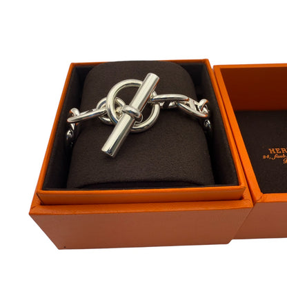 【HERMES】シェーヌダンクル/GM14コマ/新品未使用/バングル/ブレスレット/メンズジュエリー/入手困難