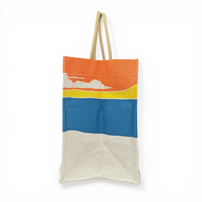 【HERMES】エルメス "ESCALE A LA PLAGE" "CHAINE D’ANCRE" 103743M トワルH  ビーチバッグ