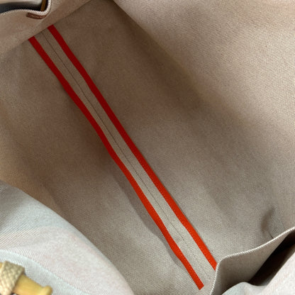 【HERMES】エルメス "ESCALE A LA PLAGE" "CHAINE D’ANCRE" 103743M トワルH  ビーチバッグ