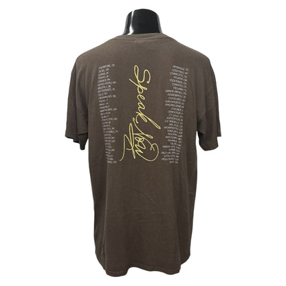 【TAYLOR SWIFT】テイラー・スウィフト "Speak Now WORLD TOUR" GILDANタグ ツアー Tシャツ