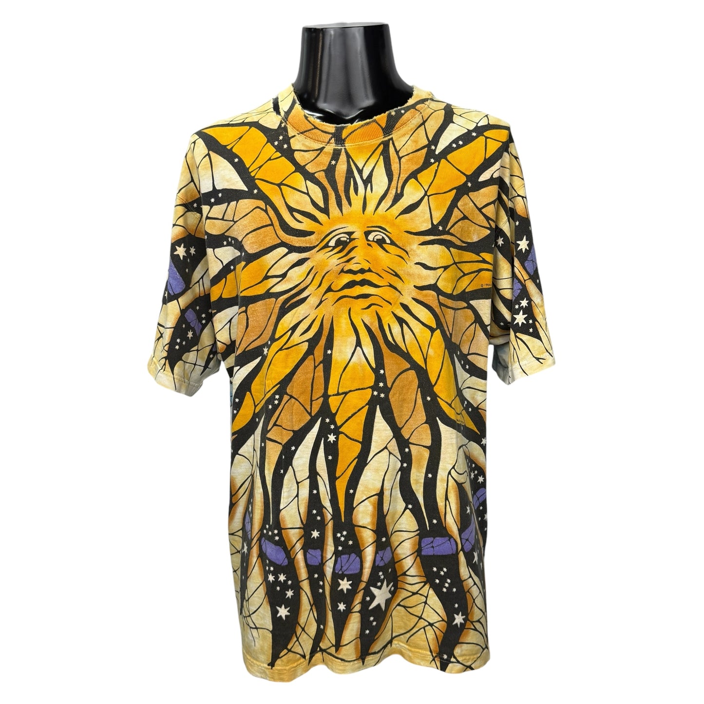 【LIQUID BLUE】リキッドブルー "SUN & MOON" 90's Vintage Tシャツ