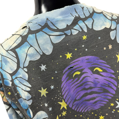 【LIQUID BLUE】リキッドブルー "SUN & MOON" 90's Vintage Tシャツ