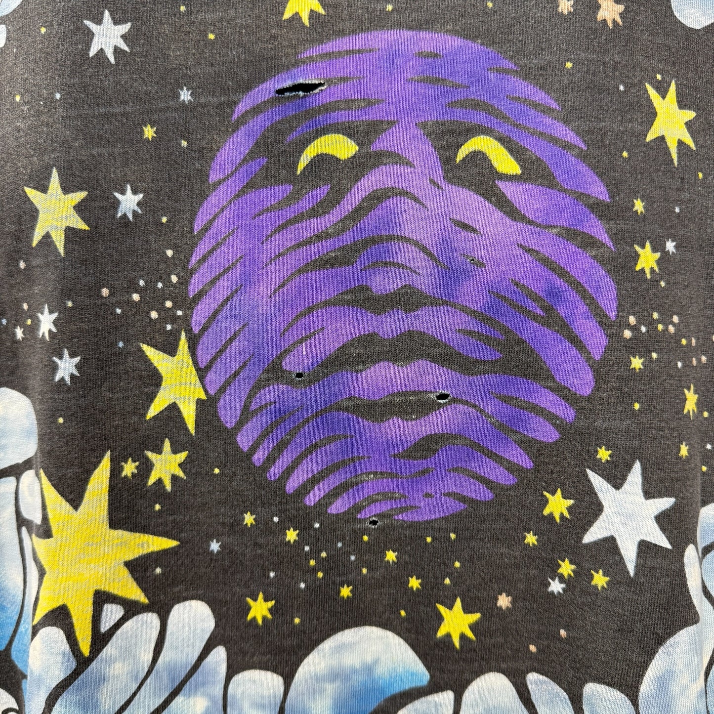 【LIQUID BLUE】リキッドブルー "SUN & MOON" 90's Vintage Tシャツ