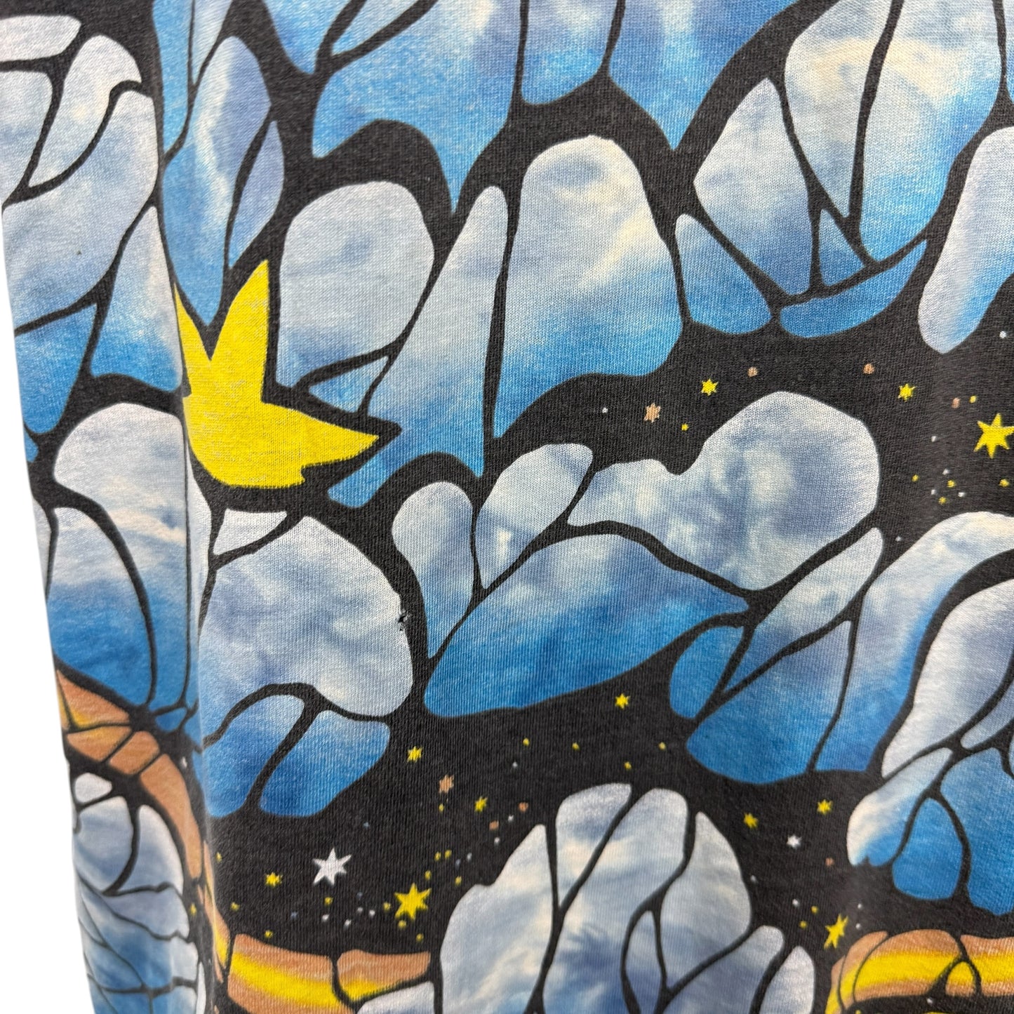 【LIQUID BLUE】リキッドブルー "SUN & MOON" 90's Vintage Tシャツ