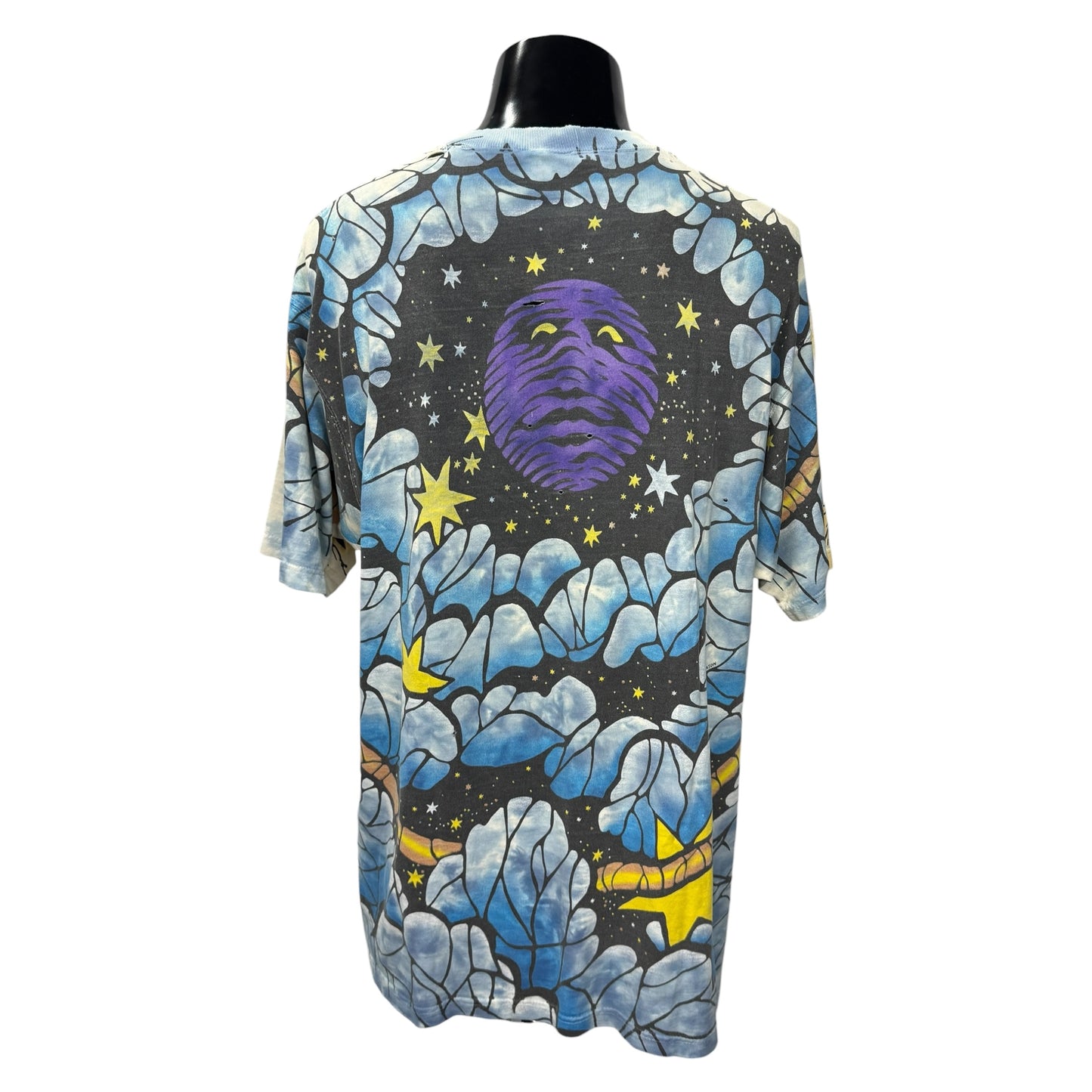 【LIQUID BLUE】リキッドブルー "SUN & MOON" 90's Vintage Tシャツ