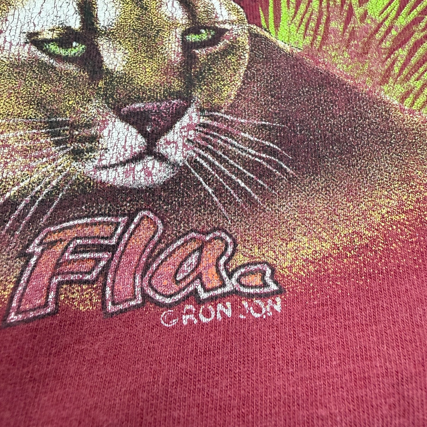 【RON JON】ロンジョン "ANIMAL PRINT" USA製 90's Vintage Tシャツ