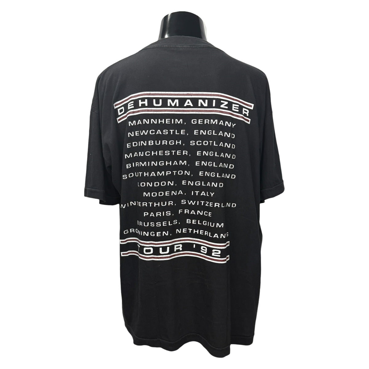 【BLACK SABBATH】ブラック・サバス "DEHUMANIZER TOUR '92" 90's Vintage Tシャツ