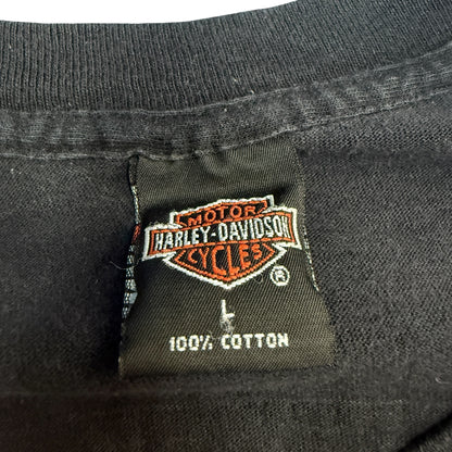 【HARLEY-DAVIDSON】ハーレーダビッドソン "W-SNAKE & BLACK HILLS" 90's Vintage Tシャツ